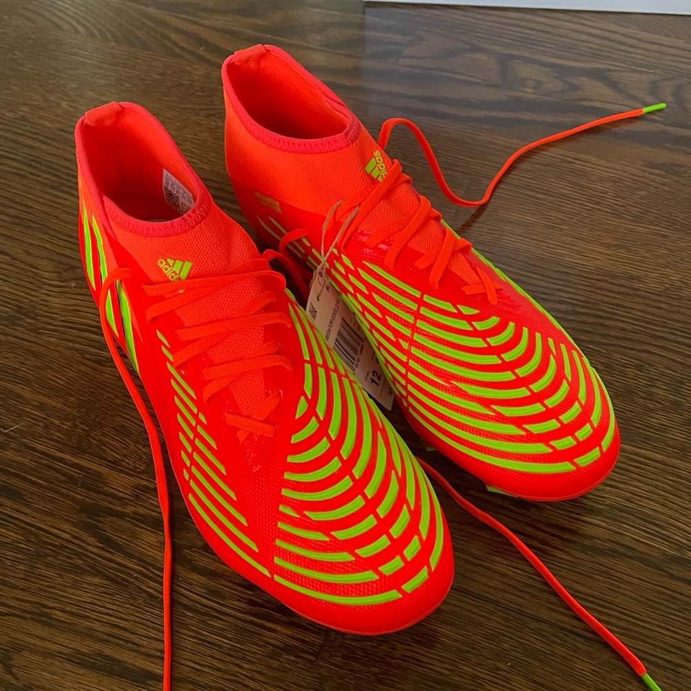 Adult adidas Predator Edge.2 Firm Ground Molded Soccer Cleats